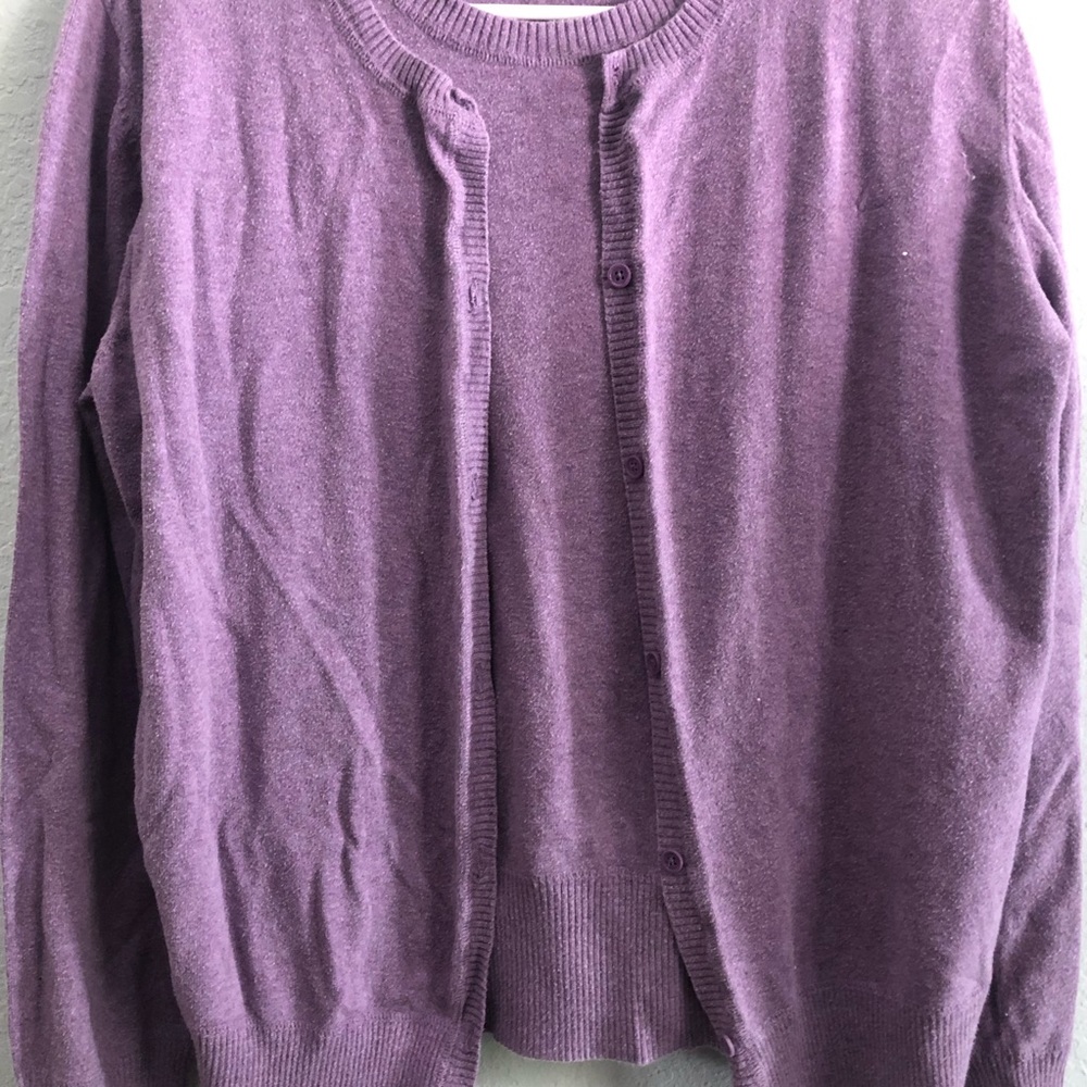 True two piece Lavender Cardigan Sweater - Picture 2 of 8